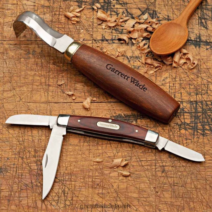 Garrett Wade conjunto de talla de madera verde carpintería HD0288649