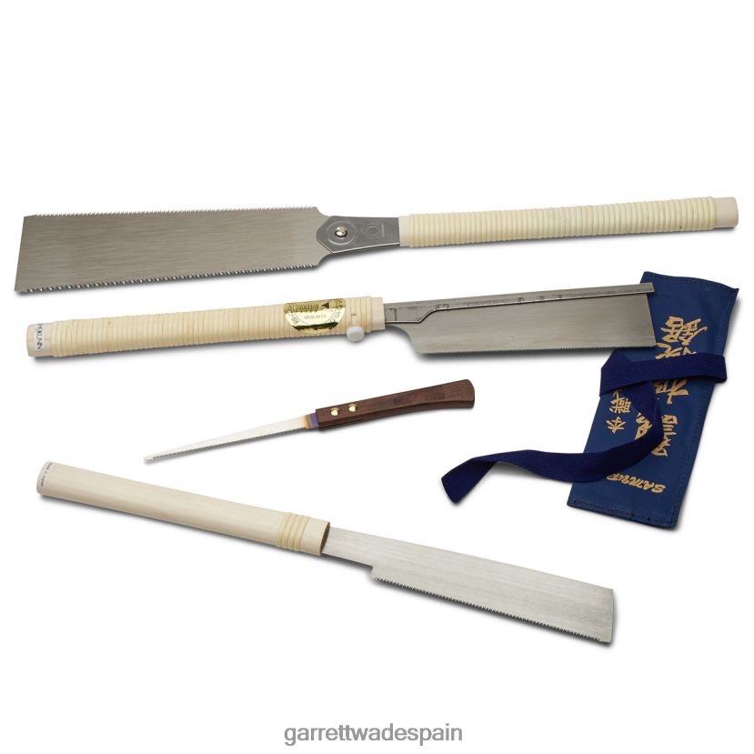 Garrett Wade juego japonés de 4 sierras carpintería HD0288615