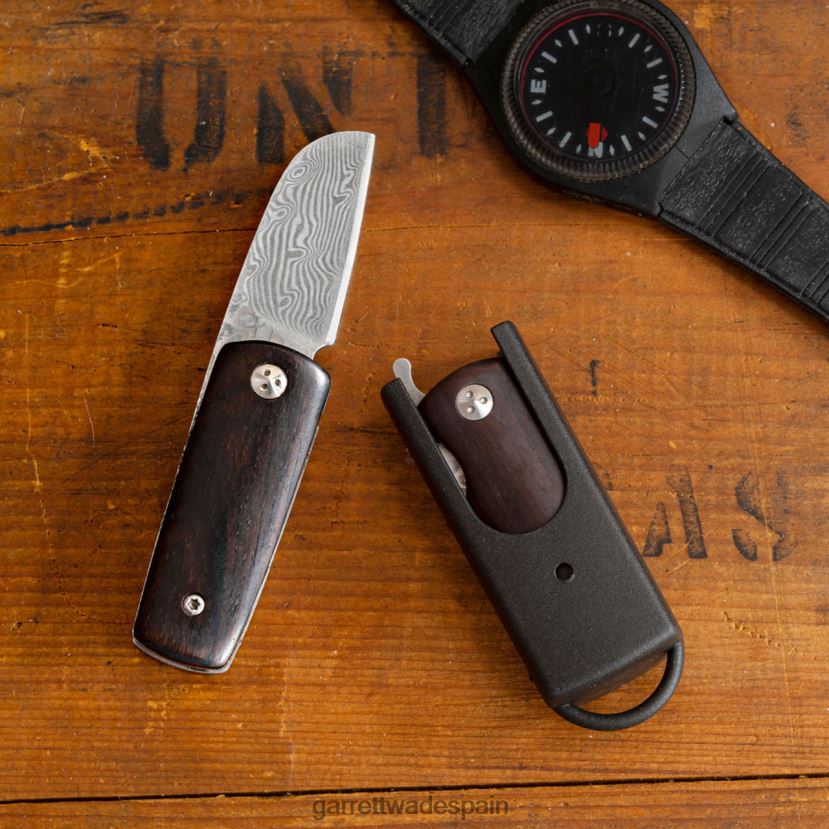 Garrett Wade mini cuchillo de palisandro de damasco exterior HD0288309