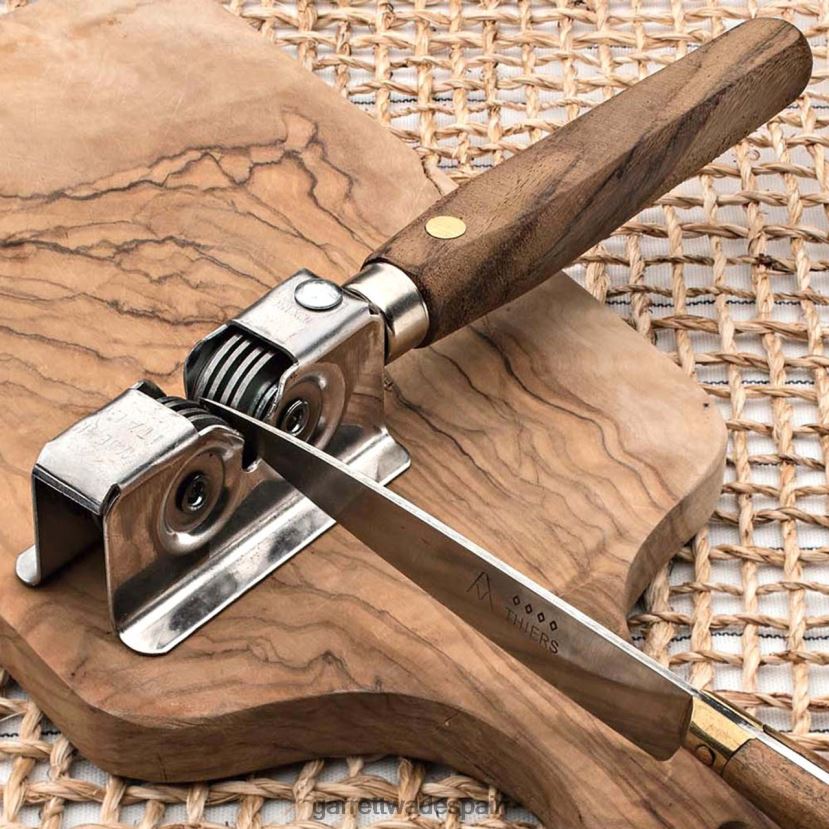 Garrett Wade Afilador de cuchillos de cocina manual italiano. exterior HD0288370