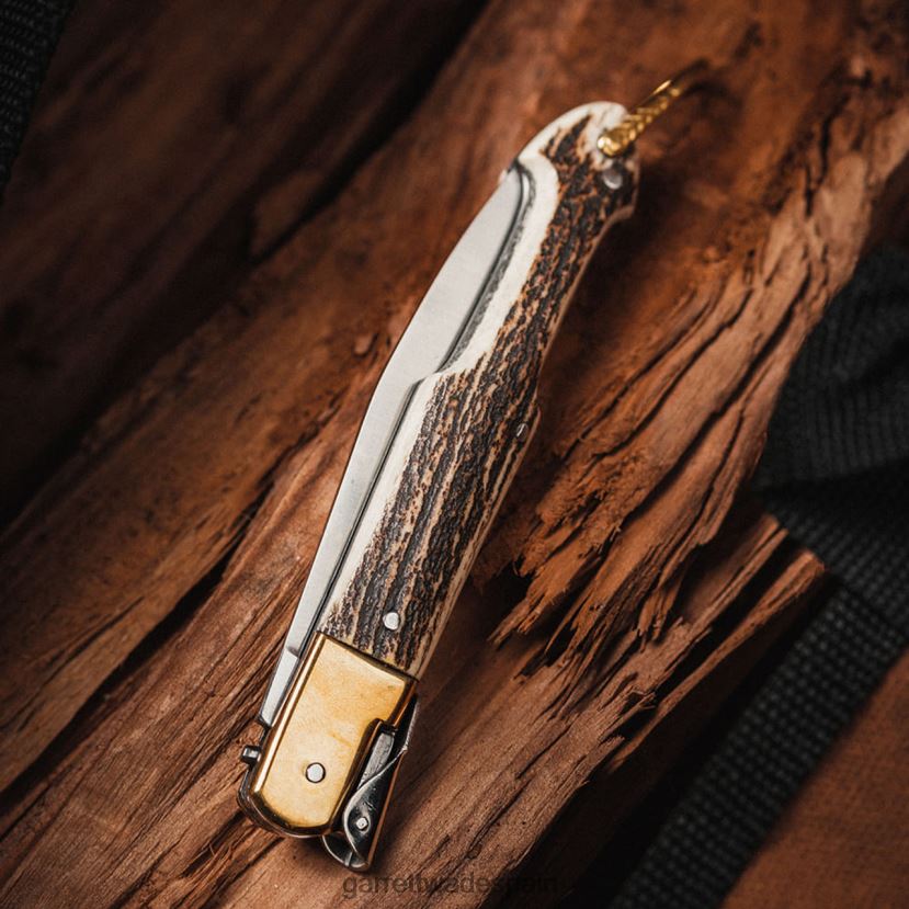 Garrett Wade cuchillo de cuerno de ciervo exterior HD0288363