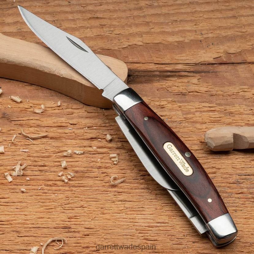 Garrett Wade navaja de bolsillo de 3 hojas whittlers exterior HD0288375