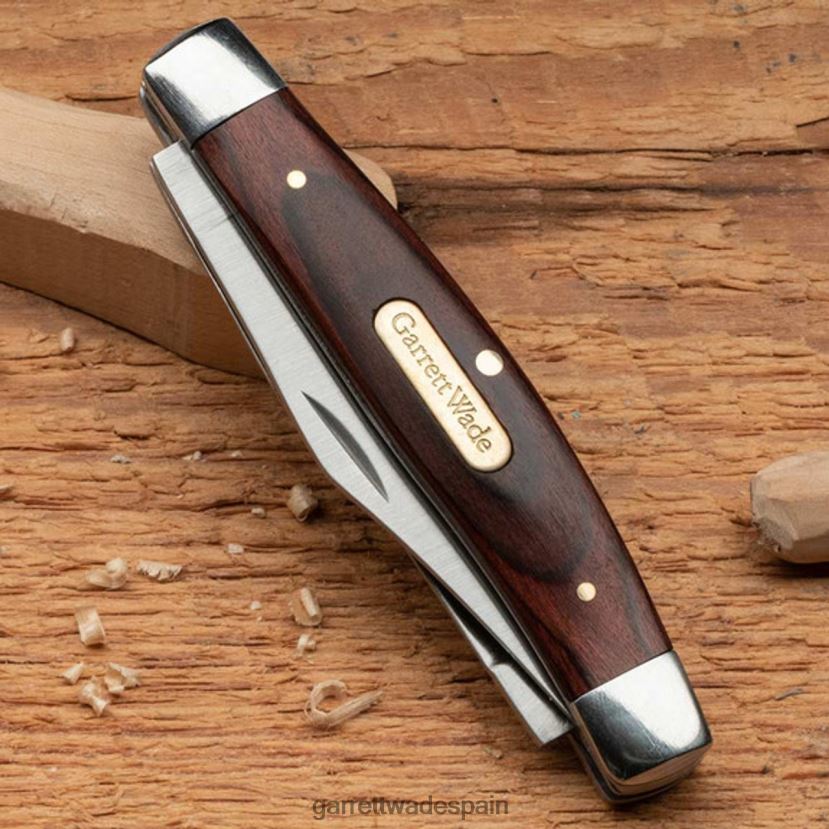 Garrett Wade navaja de bolsillo de 3 hojas whittlers exterior HD0288375