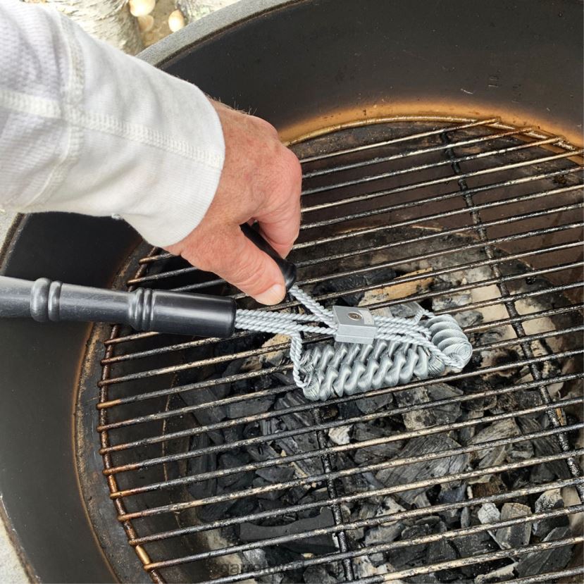 Garrett Wade Kit de cepillos para barbacoa hecho en EE. UU. exterior HD0288347