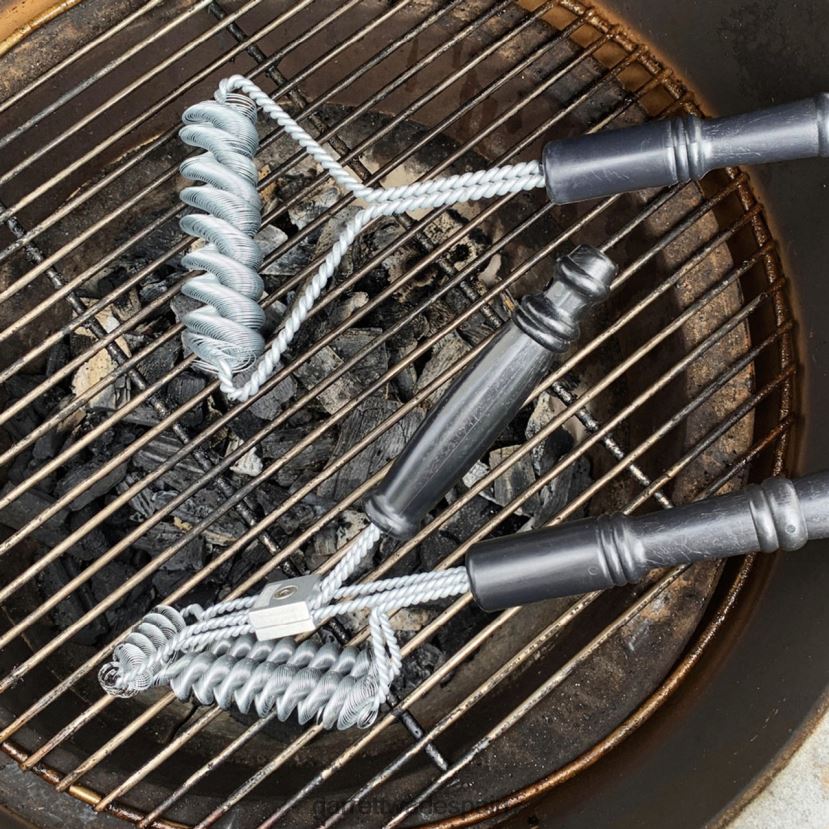 Garrett Wade Kit de cepillos para barbacoa hecho en EE. UU. exterior HD0288347