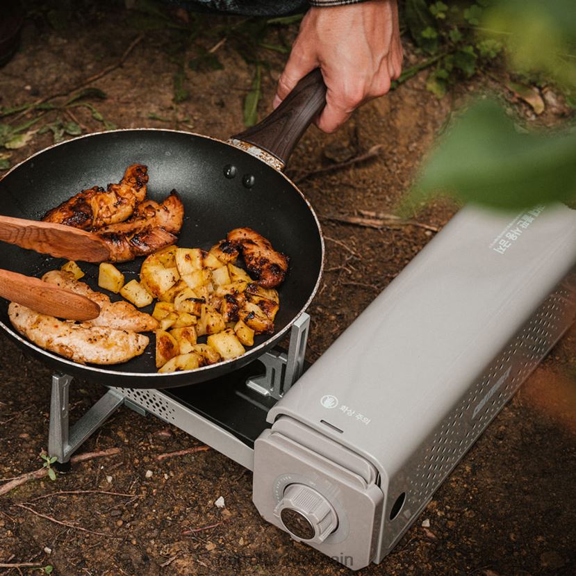 Garrett Wade ingeniosa estufa de camping compacta exterior HD0288344