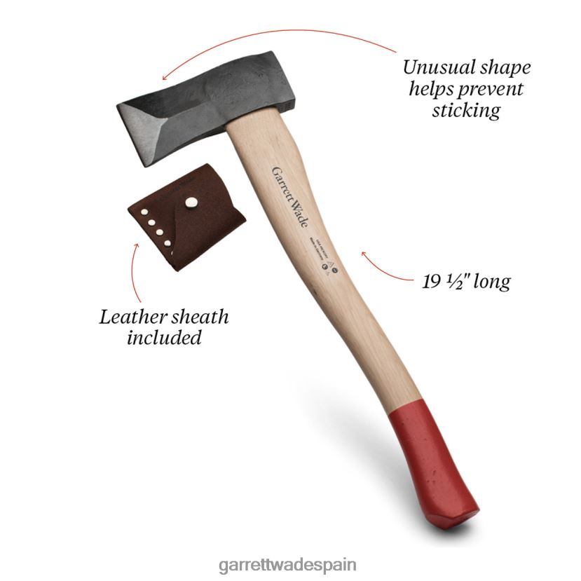 Garrett Wade Hacha de dividir escandinava de 19 -1/2'' exterior HD0288288