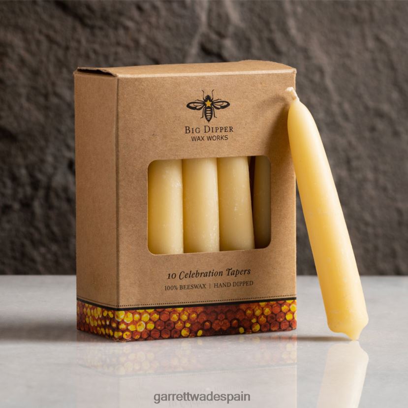 Garrett Wade Cirios de cera de abejas de 5'' - caja de 10 exterior HD0288408