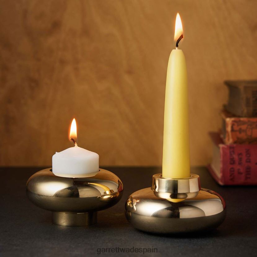 Garrett Wade candelabro reversible de latón exterior HD0288416