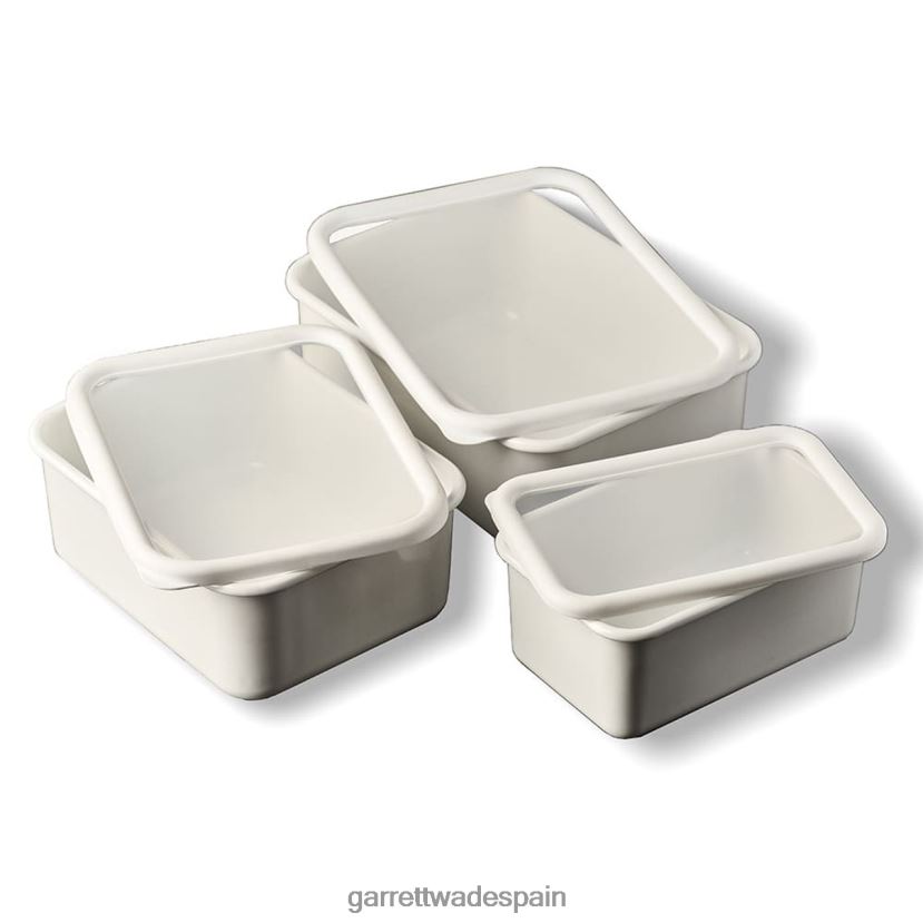 Garrett Wade Juego de recipientes de comida esmaltados modernos japoneses. hogar y cocina HD0288870