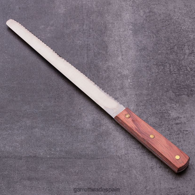 Garrett Wade Cuchillo para rebanar jamón estrecho vintage de 14 pulgadas hogar y cocina HD0288814