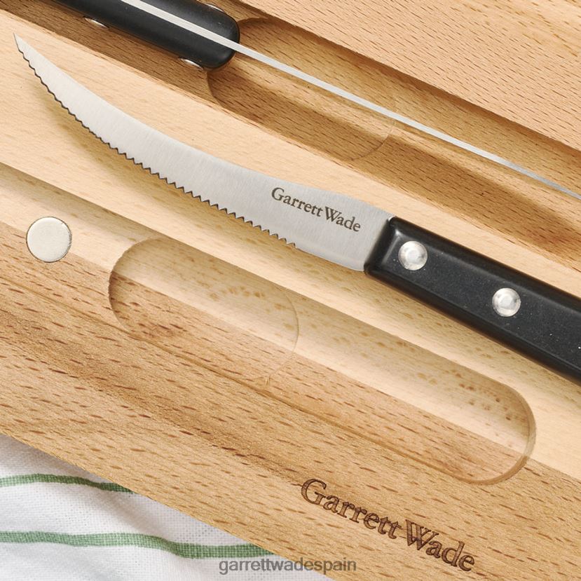 Garrett Wade Juego de cuchillos de pelar y tabla de cortar de piedra de uso diario hogar y cocina HD0288776