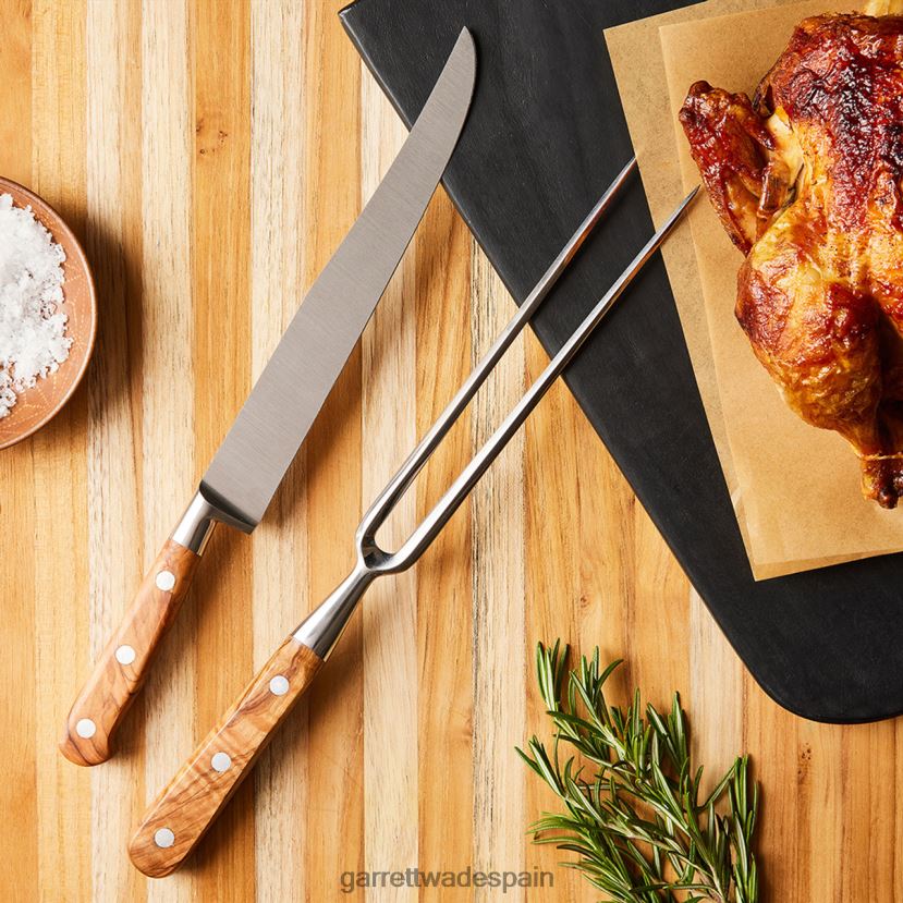 Garrett Wade Juego de trinchar de cocina francesa de 2 piezas. hogar y cocina HD0288827