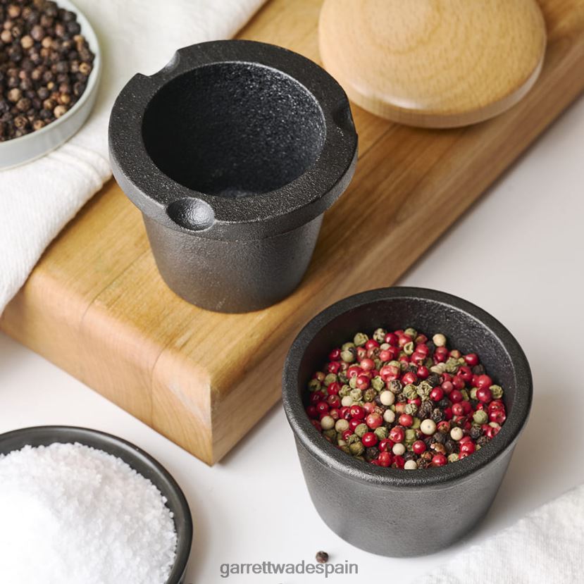 Garrett Wade Molinillo de especias moderno de hierro fundido. hogar y cocina HD0288828