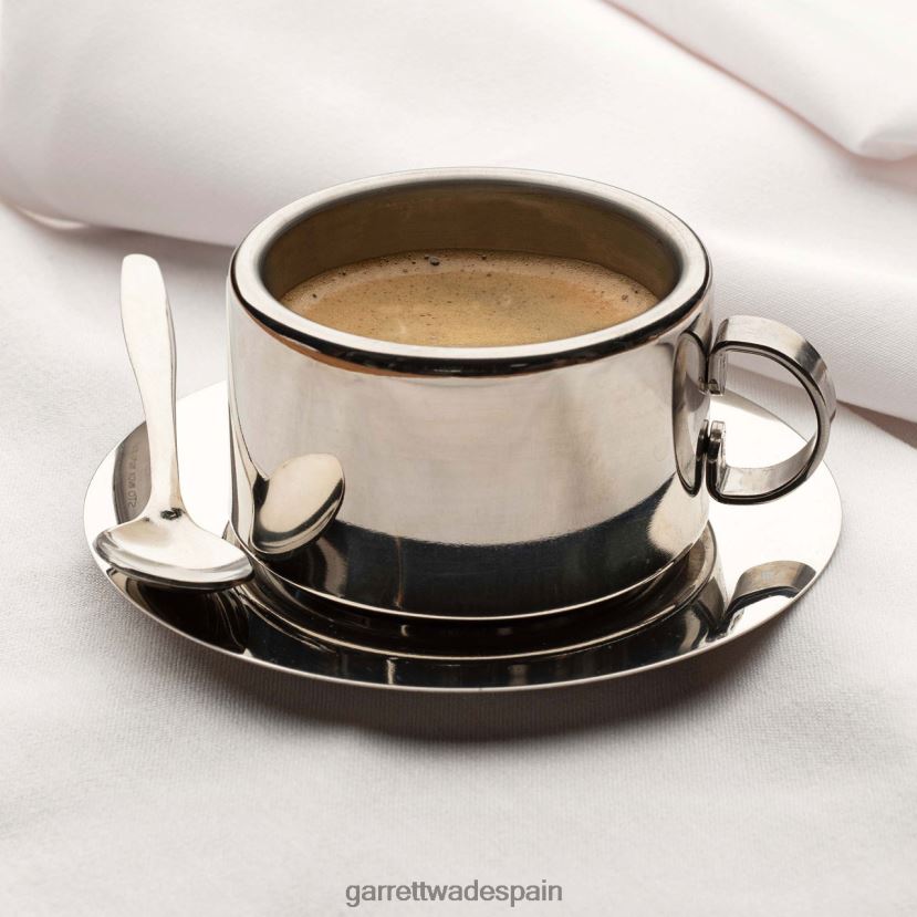 Garrett Wade Platillo aislado para taza de café de acero inoxidable hogar y cocina HD0288866