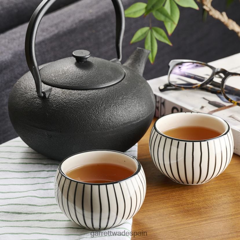 Garrett Wade juego de té tradicional de hierro fundido hogar y cocina HD0288861