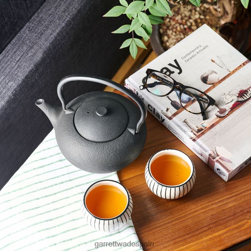 Garrett Wade juego de té tradicional de hierro fundido hogar y cocina HD0288861