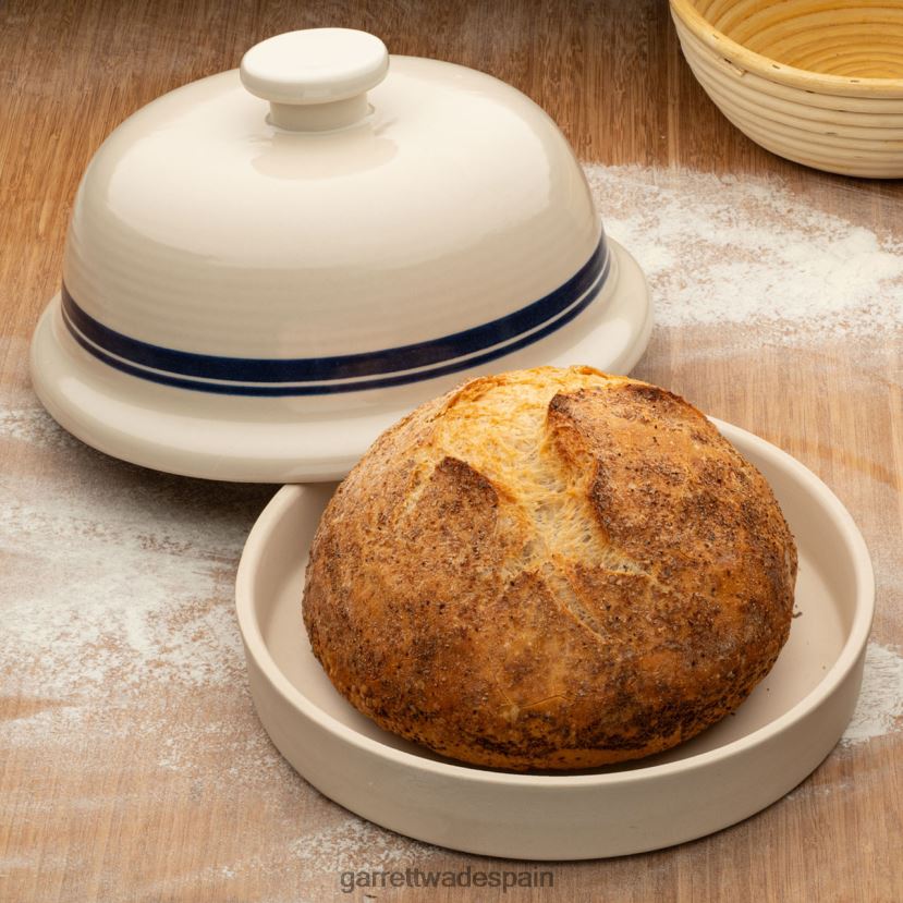 Garrett Wade Campana para hornear pan de gres hecha en EE. UU. hogar y cocina HD0288764