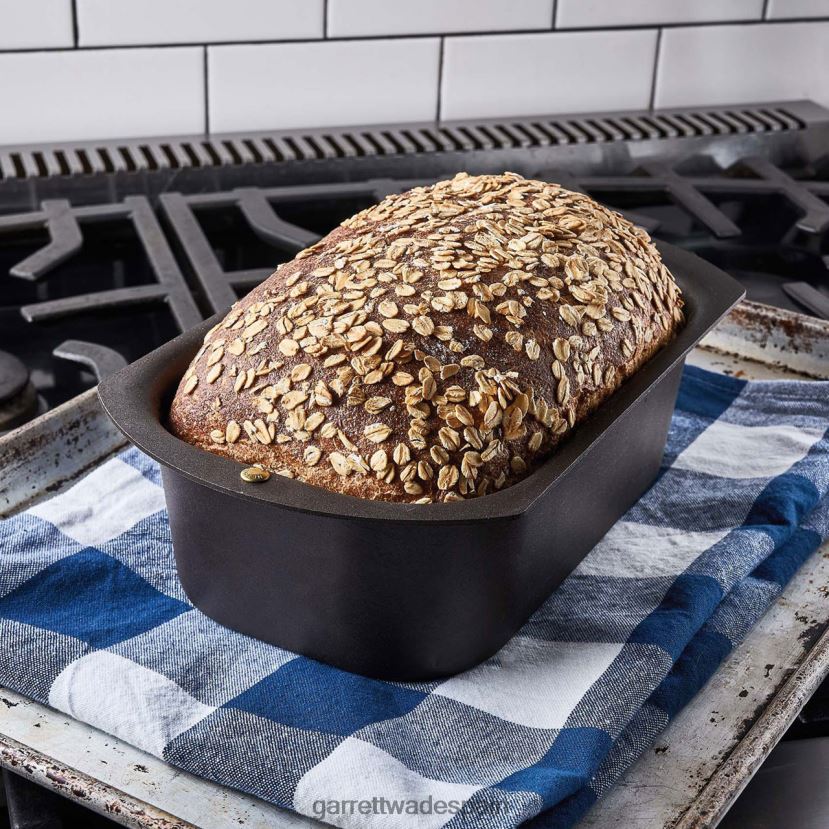 Garrett Wade Molde para pan de hierro hilado negro fabricado en Reino Unido por Netherton hogar y cocina HD0288766