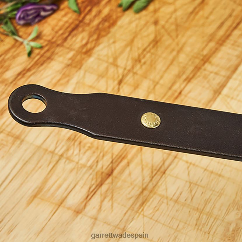Garrett Wade Sartén de chef de cobre hecha a mano de 11'' con tapa hogar y cocina HD0288763