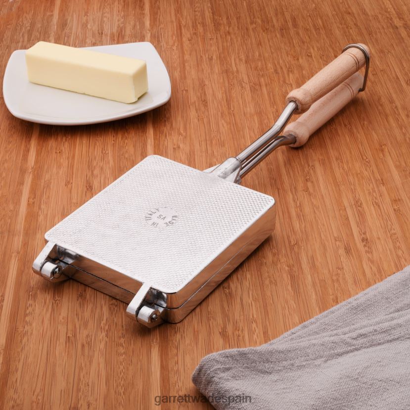 Garrett Wade estufa de aluminio - máquina para hacer gofres hogar y cocina HD0288771