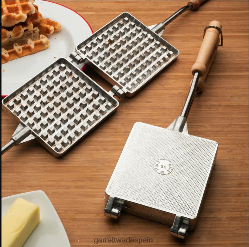 Garrett Wade estufa de aluminio - máquina para hacer gofres hogar y cocina HD0288771