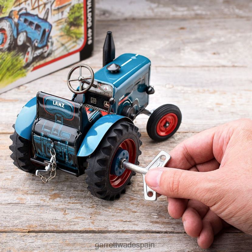 Garrett Wade Tractor de juguete de hojalata lanz bulldog de 3 velocidades hogar y cocina HD0288890