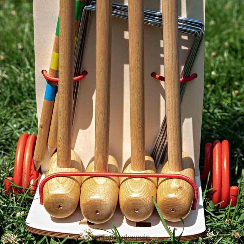 Garrett Wade juego de croquet de viaje hecho en francia hogar y cocina HD0288910