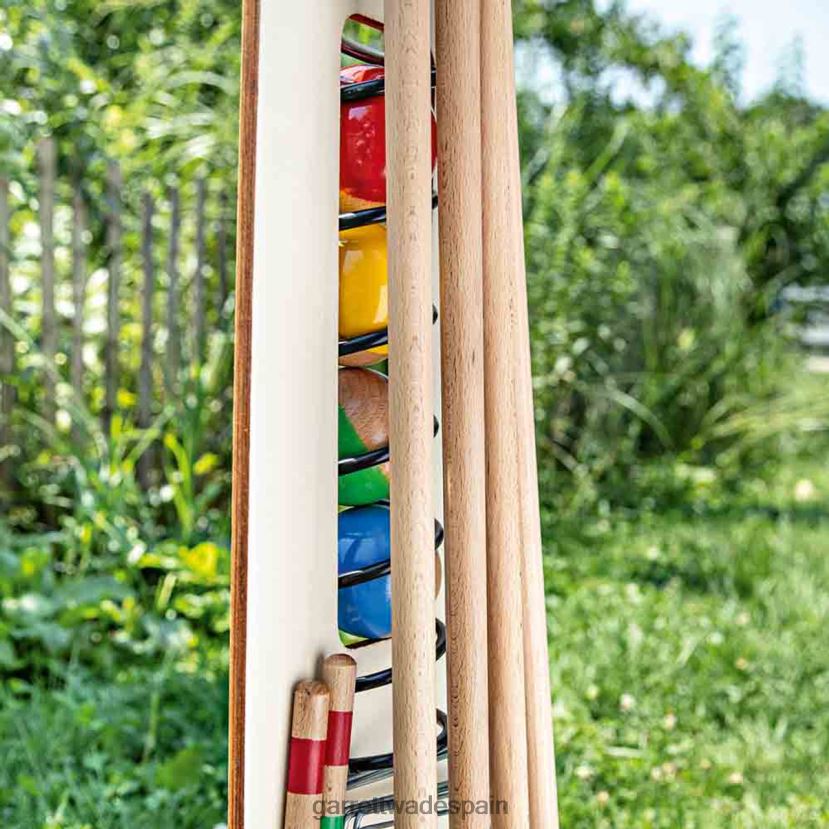 Garrett Wade juego de croquet de viaje hecho en francia hogar y cocina HD0288910