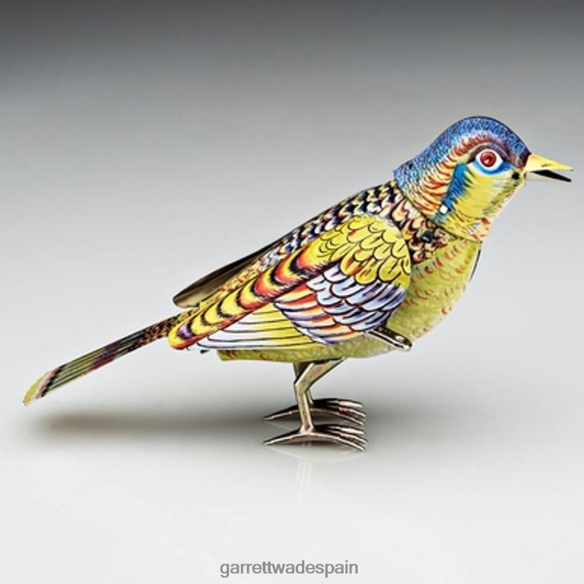 Garrett Wade juguete de cuerda pájaro cantor hogar y cocina HD0288922