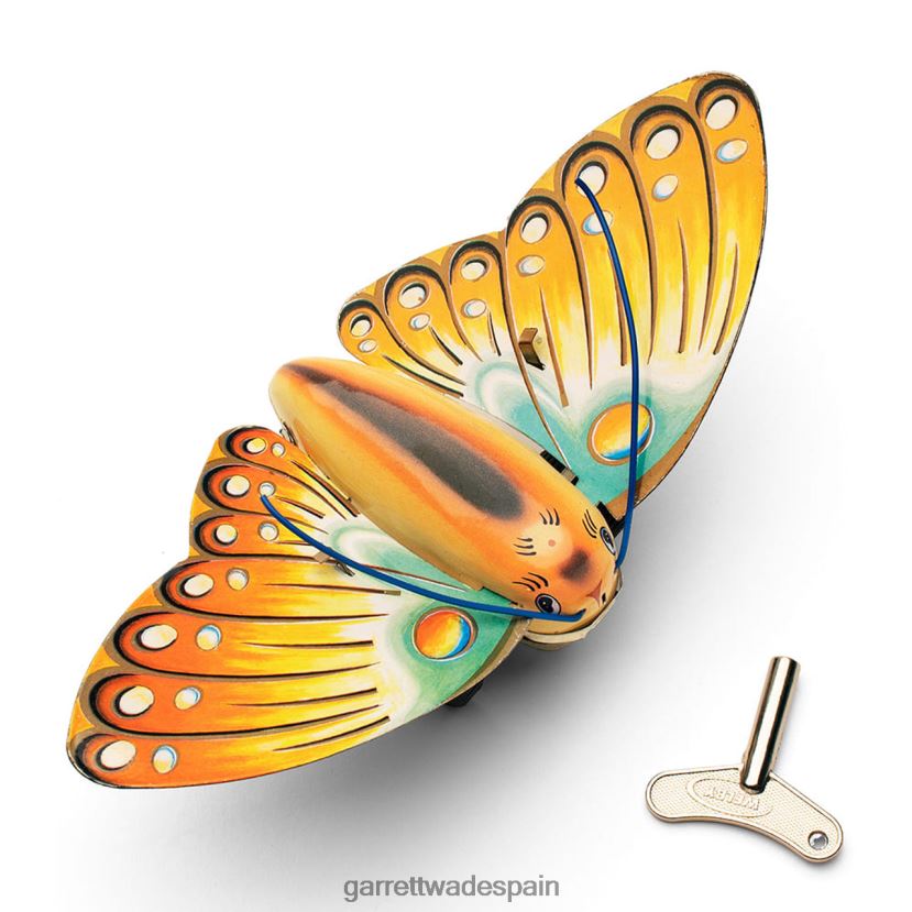 Garrett Wade juguete de hojalata de polilla mariposa de cuerda hogar y cocina HD0288895