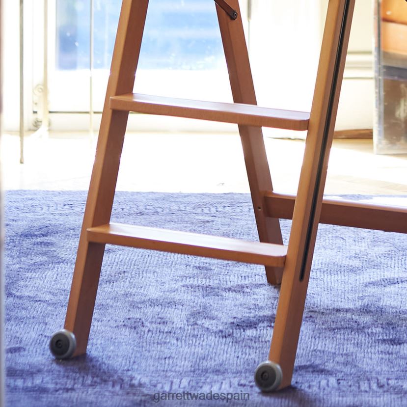 Garrett Wade Escalera enrollable extensible de madera de haya italiana de primera calidad hogar y cocina HD0288984
