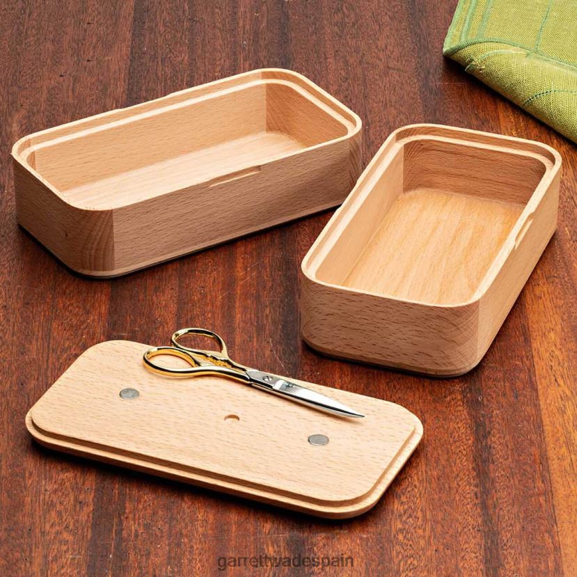 Garrett Wade costurero y juego de tijeras de madera de haya hogar y cocina HD02881049