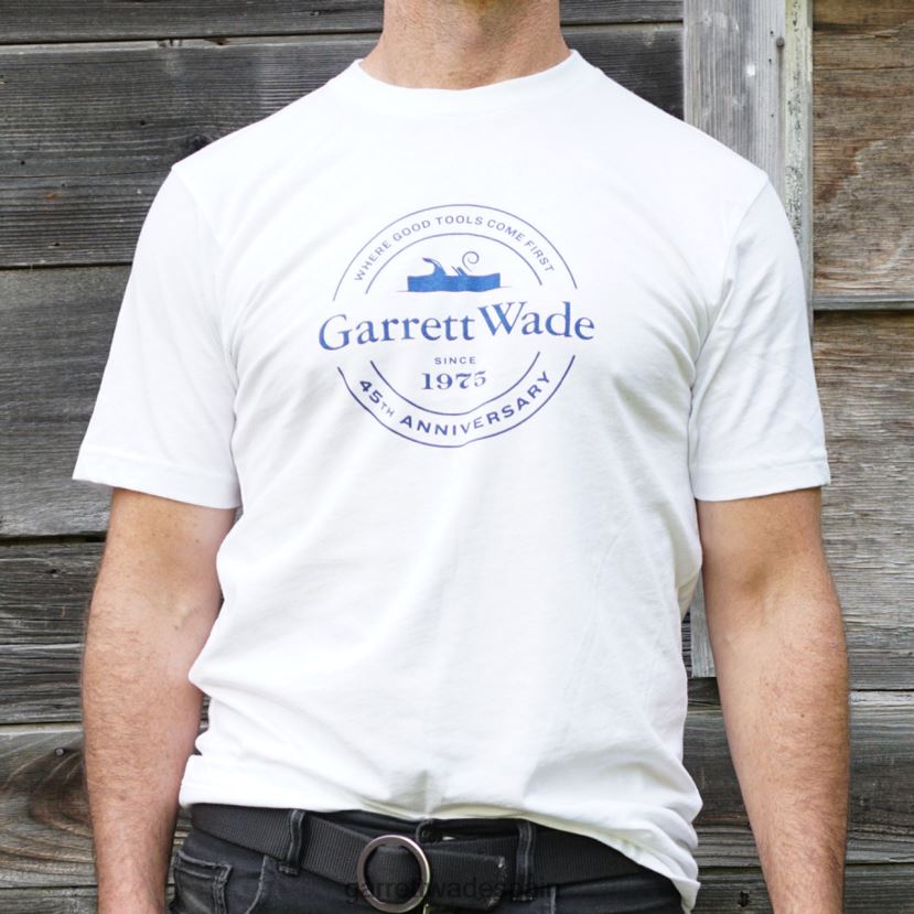 Garrett Wade Camisetas del 45 aniversario - blanco hogar y cocina HD02881065