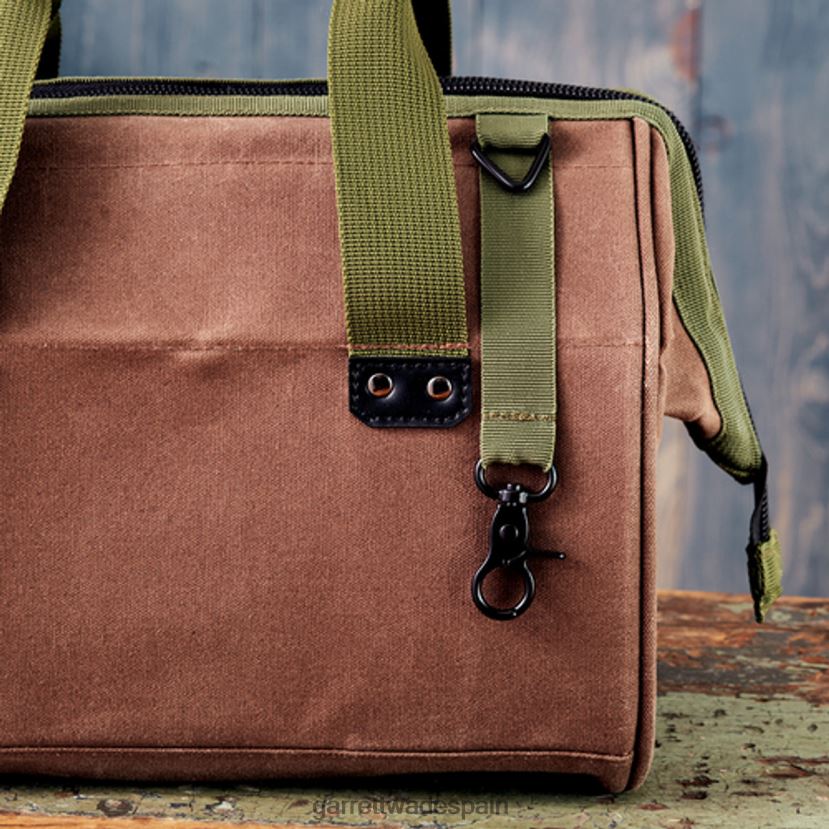 Garrett Wade bolso estilo médico de lona encerada jardín HD0288141