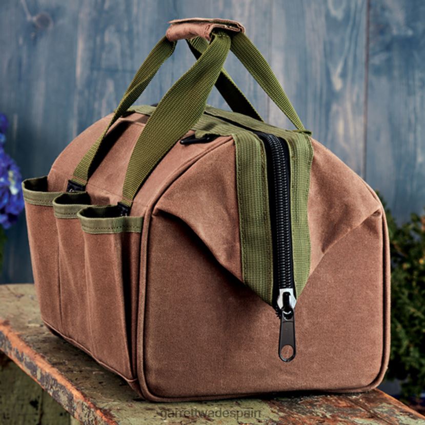 Garrett Wade bolso estilo médico de lona encerada jardín HD0288141