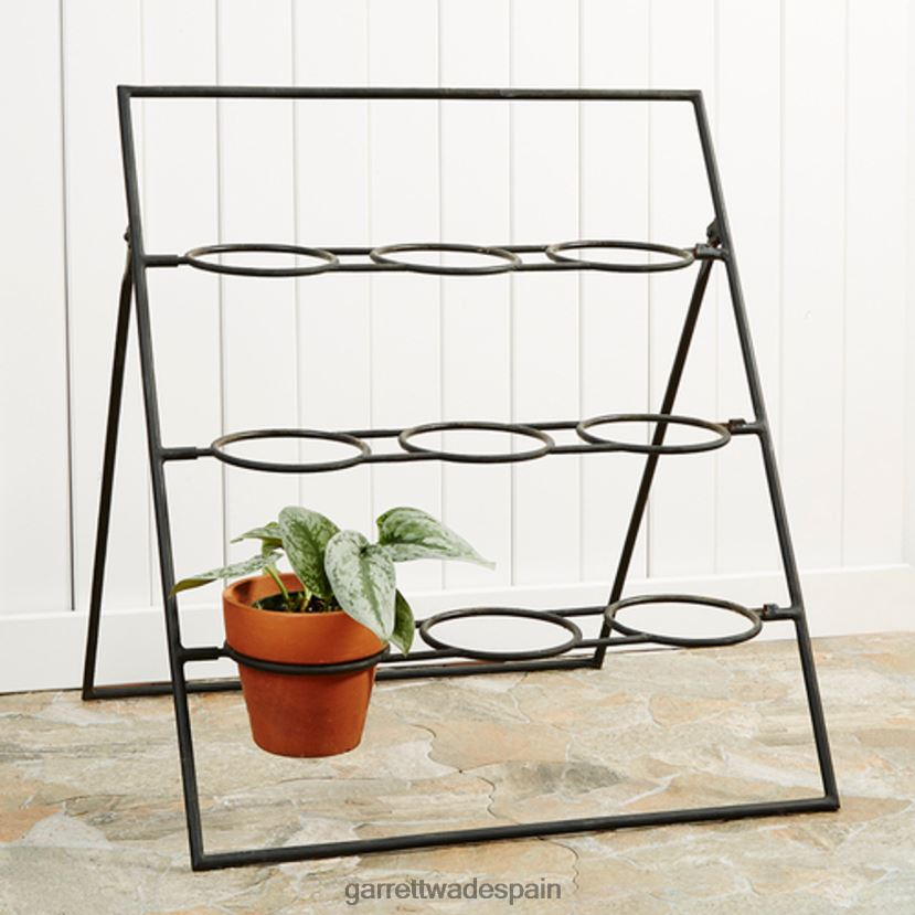 Garrett Wade soporte para jardineras de terracota que incluye 9 macetas jardín HD0288136
