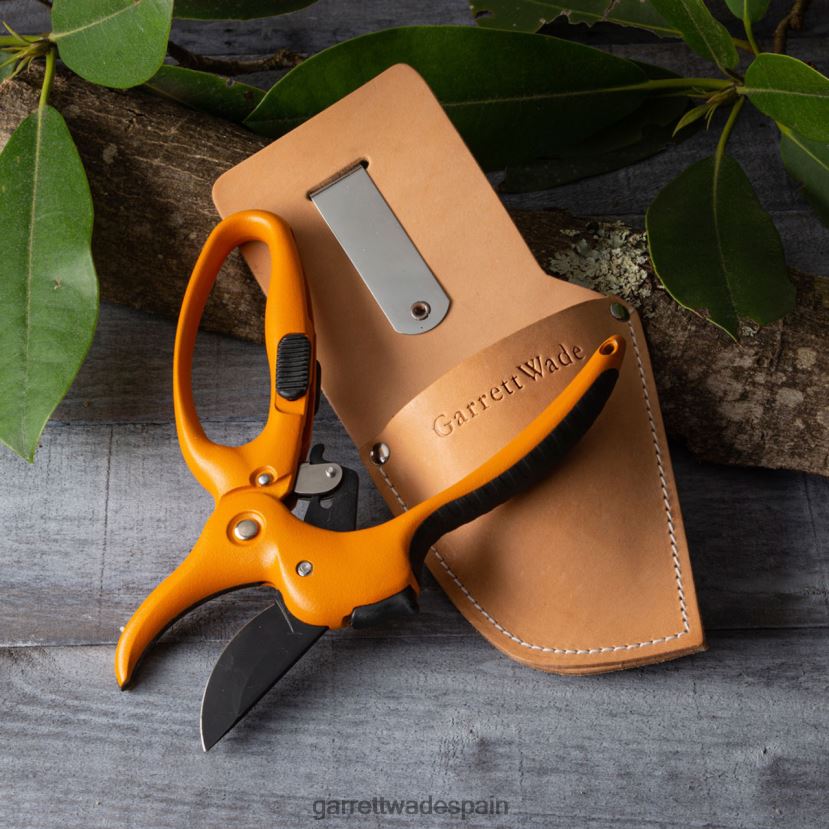 Garrett Wade podadora de mano con trinquete y funda jardín HD028821