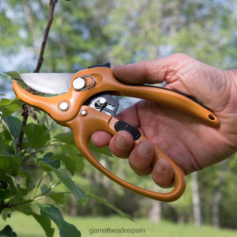 Garrett Wade podadora de mano con trinquete y funda jardín HD028821
