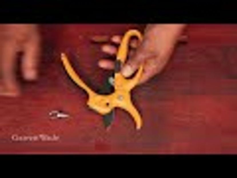 Garrett Wade podadora de mano con trinquete y funda jardín HD028821