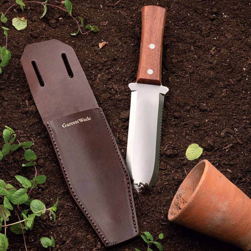 Garrett Wade ''hori hori'' y funda excepcionalmente fuertes jardín HD028878
