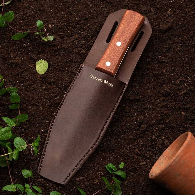 Garrett Wade ''hori hori'' y funda excepcionalmente fuertes jardín HD028878