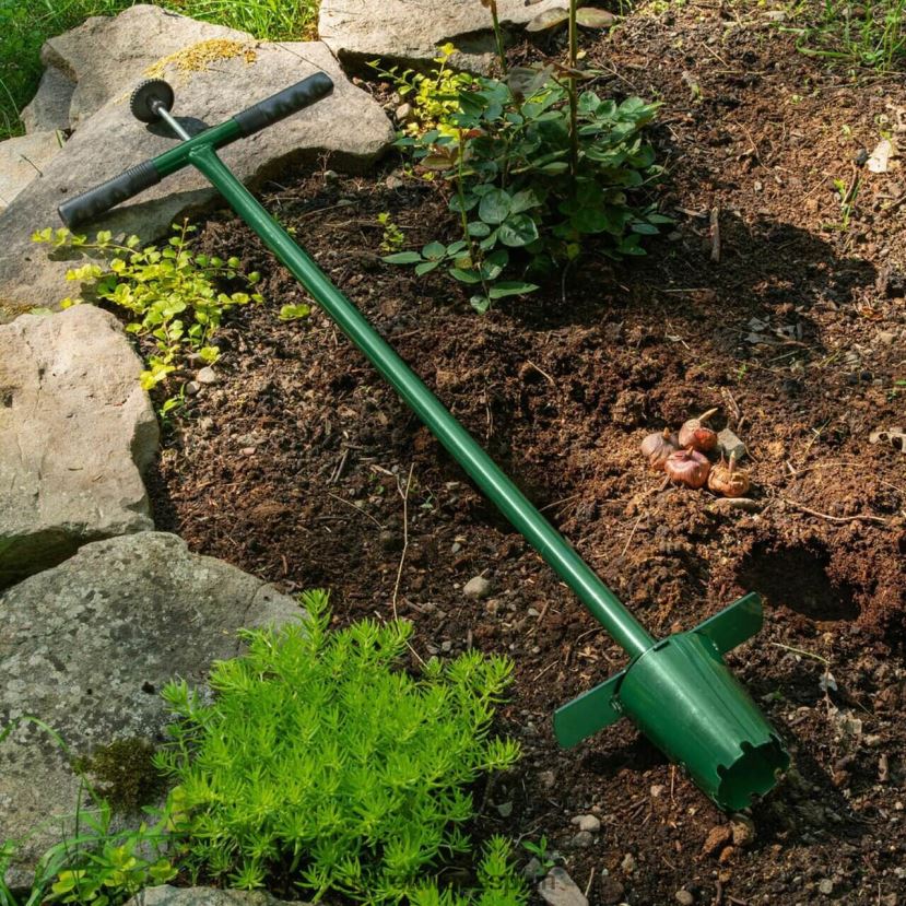 Garrett Wade plantador de bulbos de pie jardín HD028877