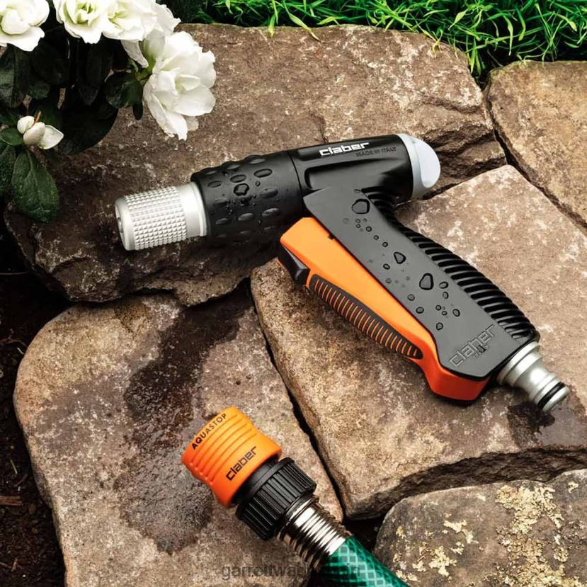 Garrett Wade boquilla rociadora ergonómica para manguera de jardín jardín HD0288241
