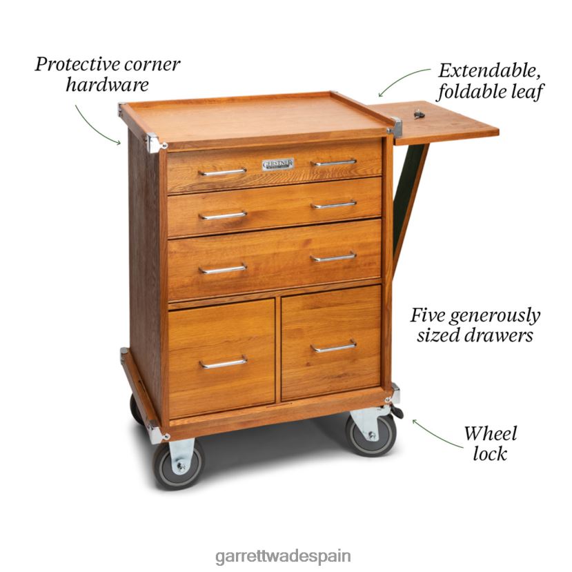Garrett Wade Gabinete rodante internacional Gerstner taller HD0288450