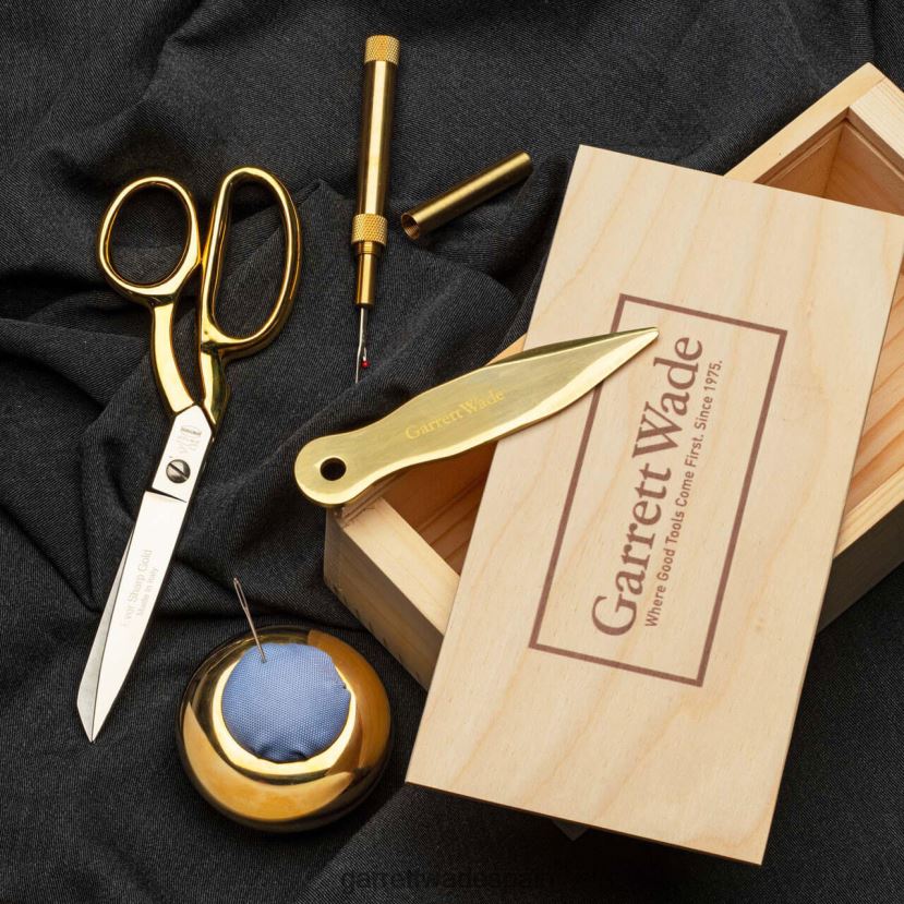 Garrett Wade Set de regalo de costura en una caja. taller HD0288572