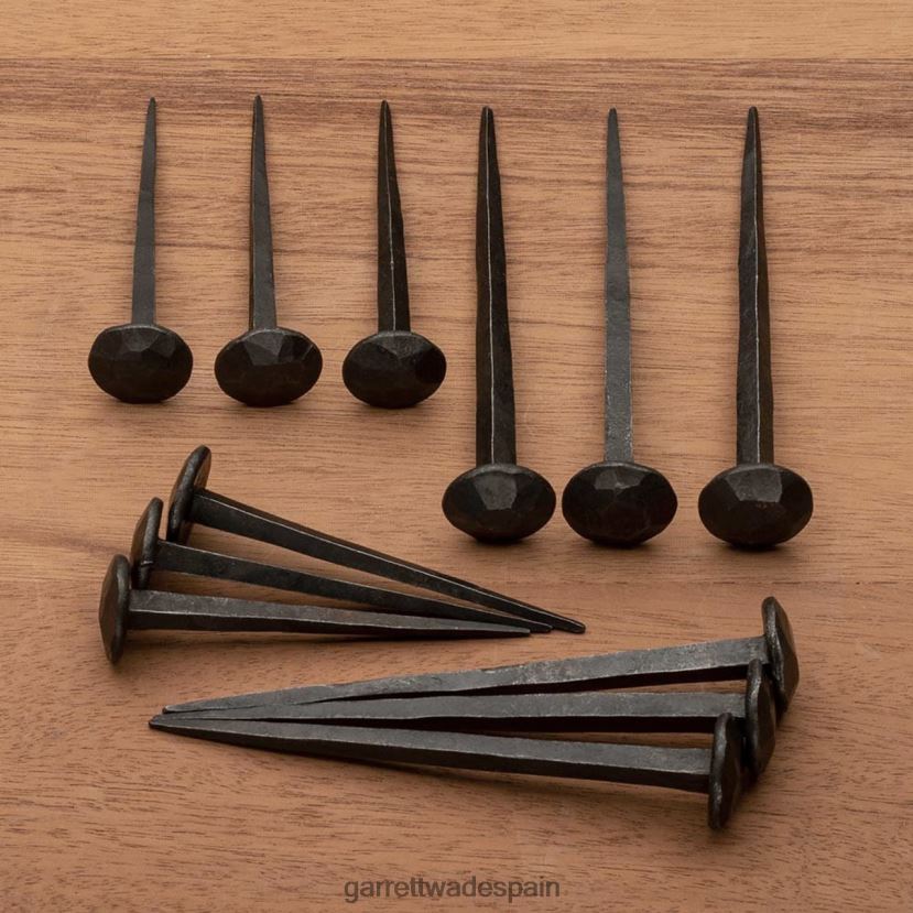 Garrett Wade ''perchas'' de hierro negro forjado cortadas a mano taller HD0288499