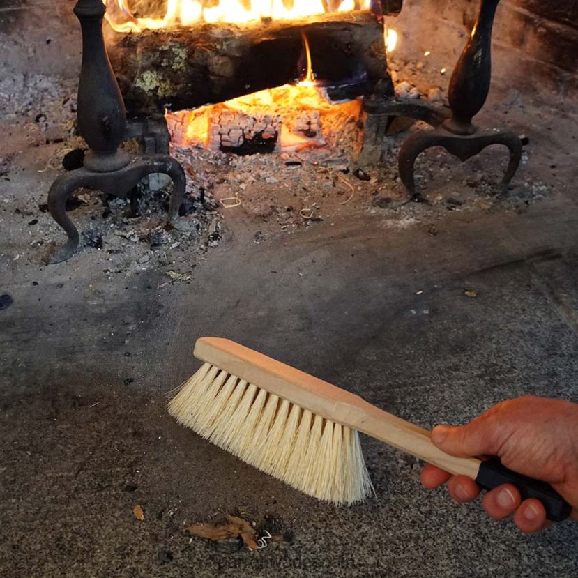 Garrett Wade recogedor de cenizas para chimenea con escoba de mano taller HD0288503