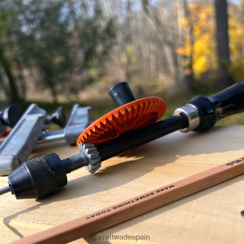Garrett Wade taladro manual tradicional y juego de brocas de 50 piezas taller HD0288474